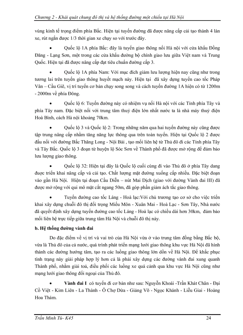 image for page Phân tích và đánh giá tác động của đường một chiều đến dòng giao thông