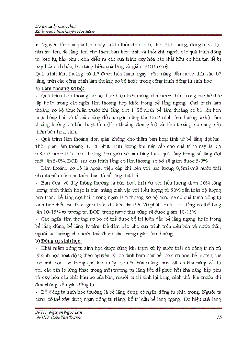 image for page Nghiên cứu lựa chọn công nghệ xử lý nước thải cho khu dân cư huyện Hóc Môn