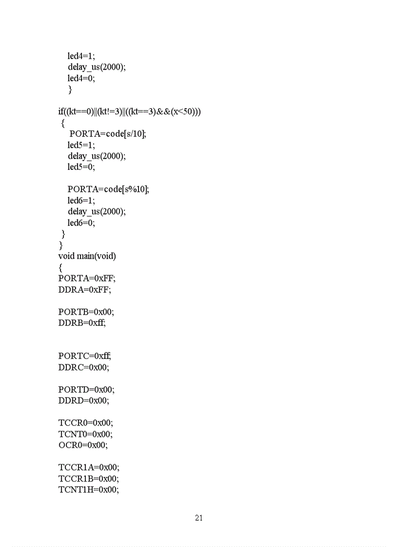 image for page Thiết kế mạch đồng hồ số dùng atmega32