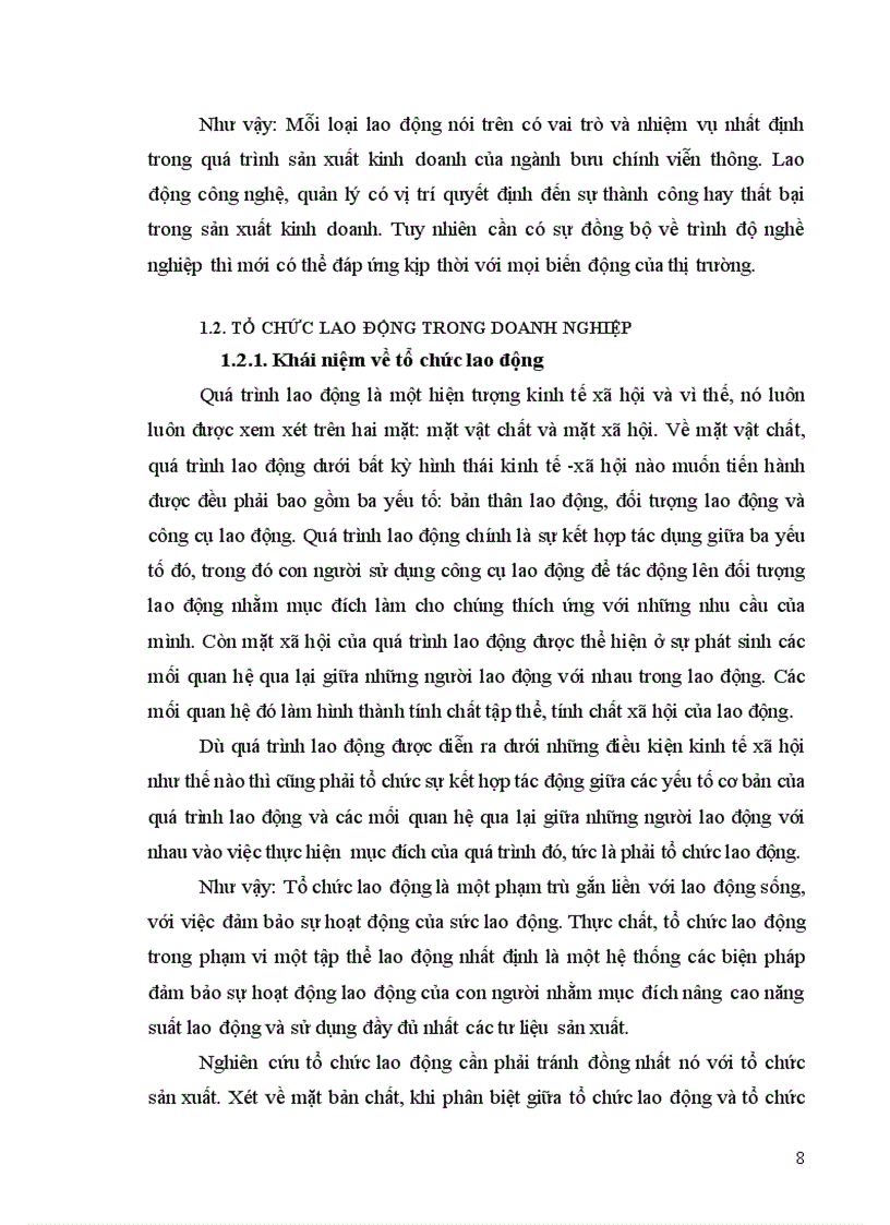image for page Các biện pháp hoàn thiện công tác tổ chức lao động tại Bưu điện huyện Tủa chùa
