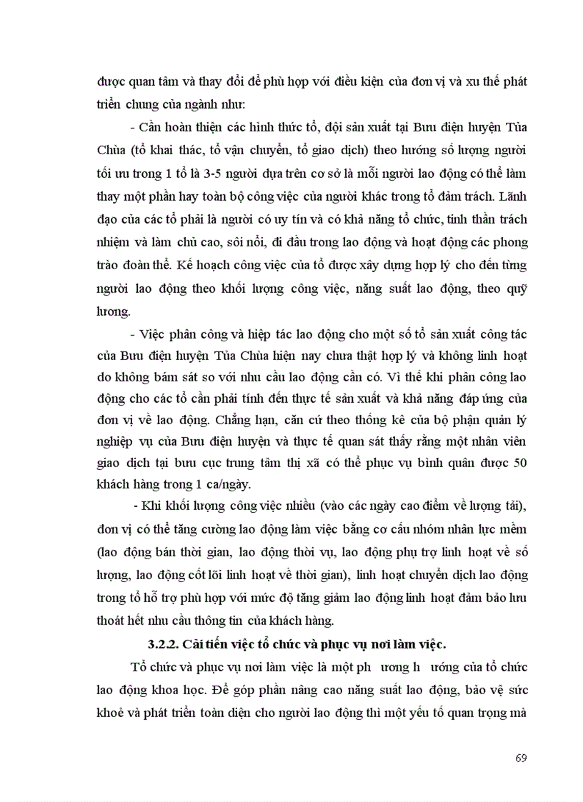 image for page Các biện pháp hoàn thiện công tác tổ chức lao động tại Bưu điện huyện Tủa chùa
