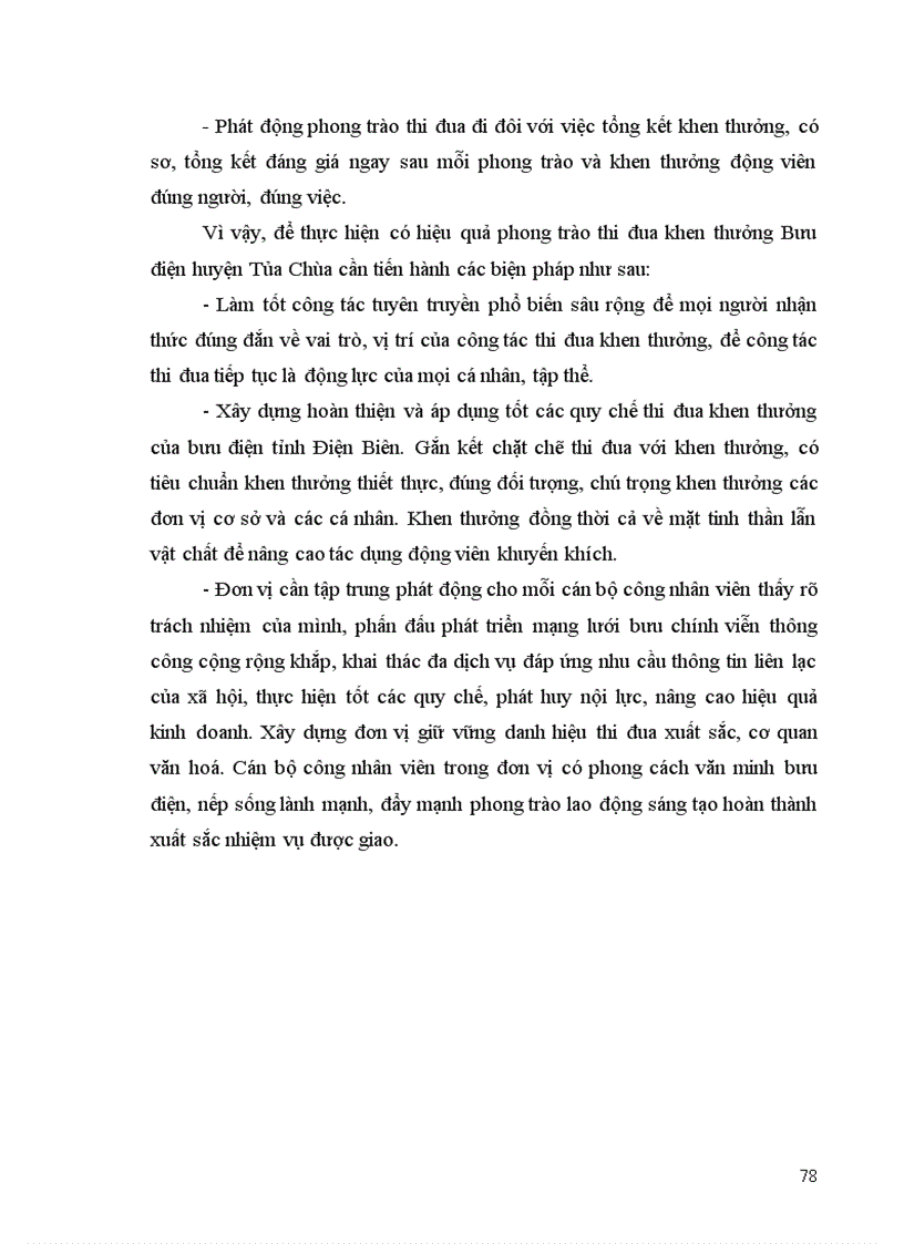 image for page Các biện pháp hoàn thiện công tác tổ chức lao động tại Bưu điện huyện Tủa chùa