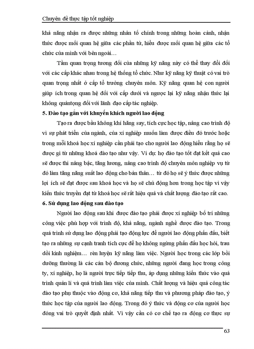 image for page Hiệu quả công tác đào tạo và phát triển nguồn nhân lực tại Xí nghiệp Thoát nước số 3 thuộc Công ty TNHH Nhà nước một thành viên thoát nước Hà Nội
