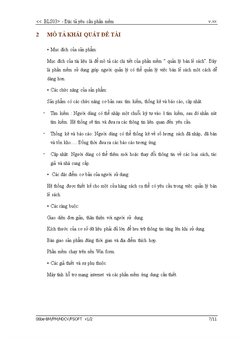 image for page Báo cáo Đặc tả yêu cầu phần mềm