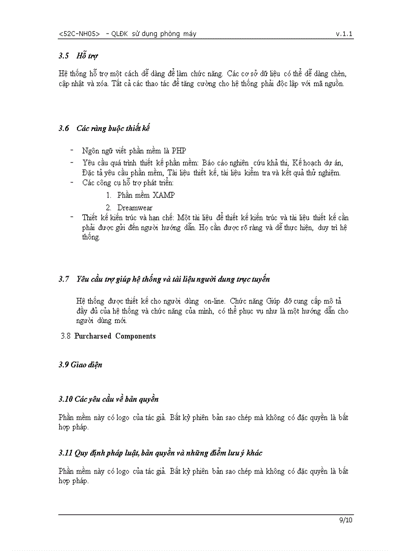 image for page Báo cáo Đặc tả yêu cầu phần mềm