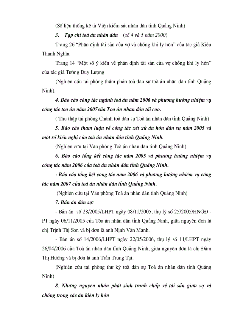 image for page Thực tiễn giải quyết tranh chấp về tài sản giữa vợ và chồng trong các án kiện ly hôn tại Toà án nhân dân tỉnh Quảng Ninh