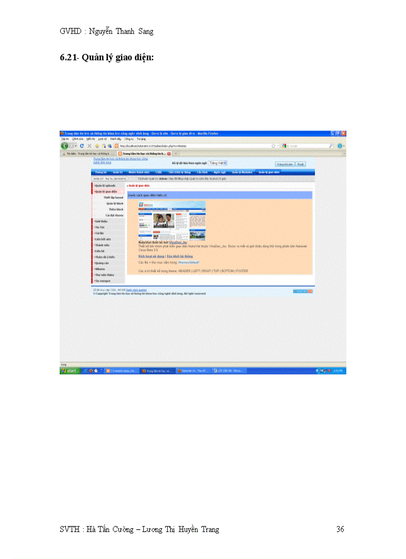 image for page Xây dựng website trang tin điện tử và thông tin khoa học của trung tâm tin học vĩnh long