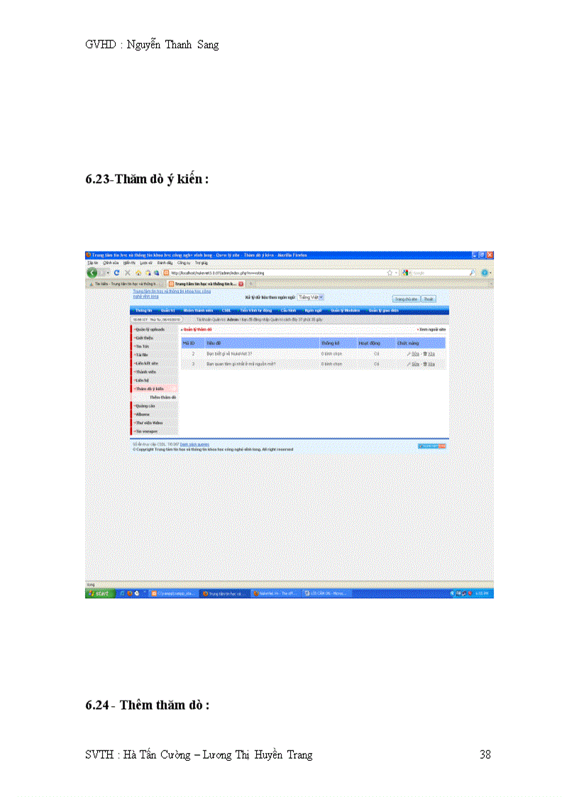 image for page Xây dựng website trang tin điện tử và thông tin khoa học của trung tâm tin học vĩnh long