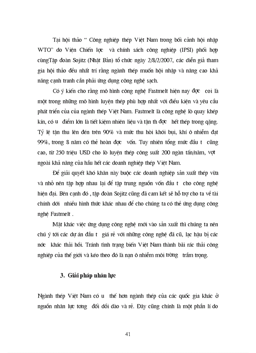 image for page Tác động của việc ra nhập tổ chức thương mại thế giới WTO tới ngành thép Việt Nam