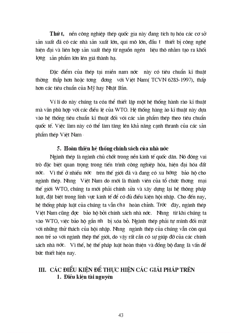 image for page Tác động của việc ra nhập tổ chức thương mại thế giới WTO tới ngành thép Việt Nam