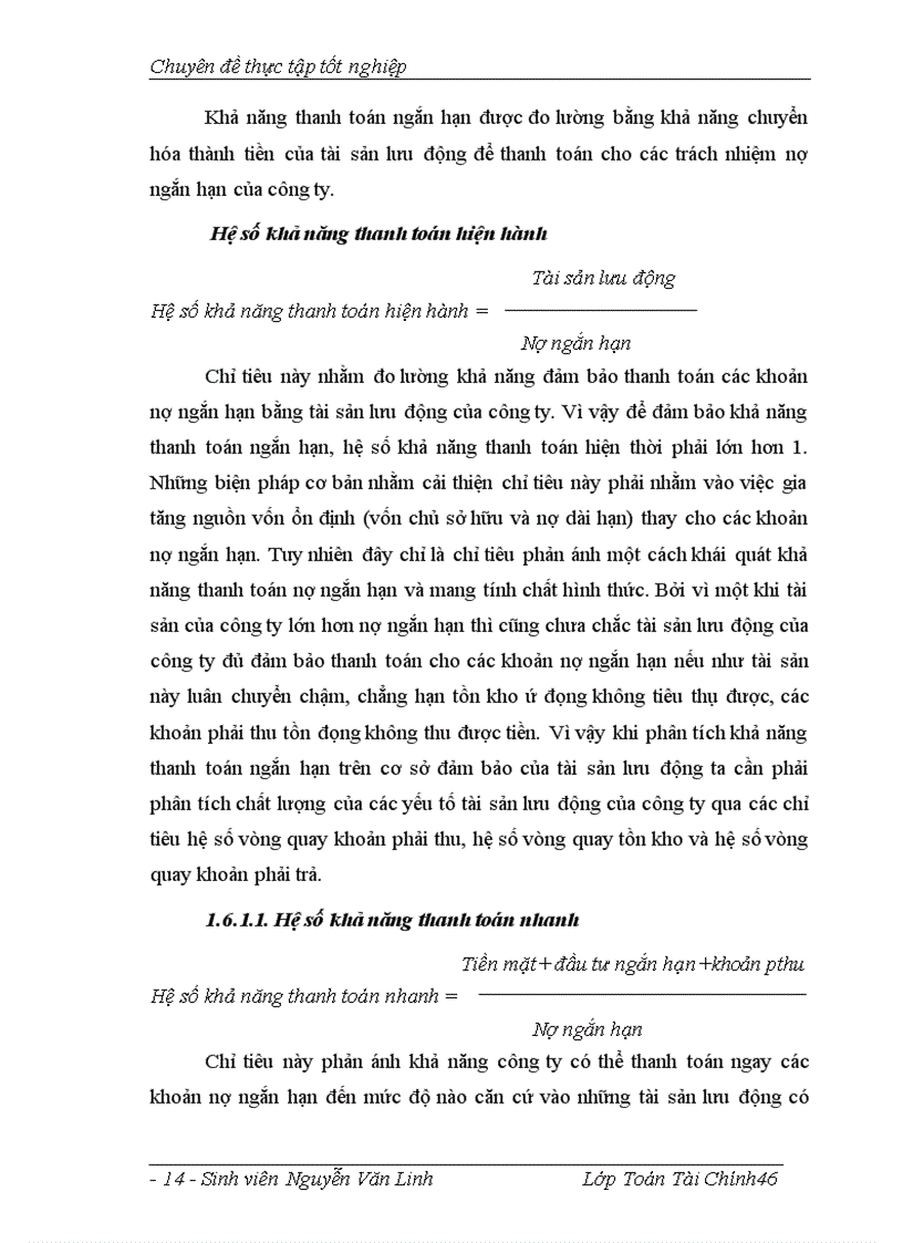 image for page Phân tích báo cáo tài chính ngân hàng và áp dụng vào ngân hàng Ngoại Thương Việt Nam