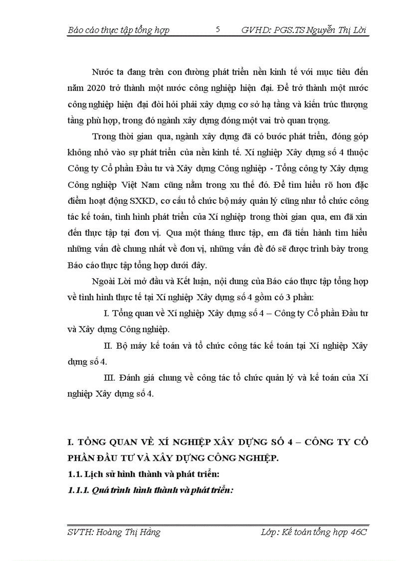 image for page Tổ chức công tác kế toán tại xí nghiệp xây dựng số 4