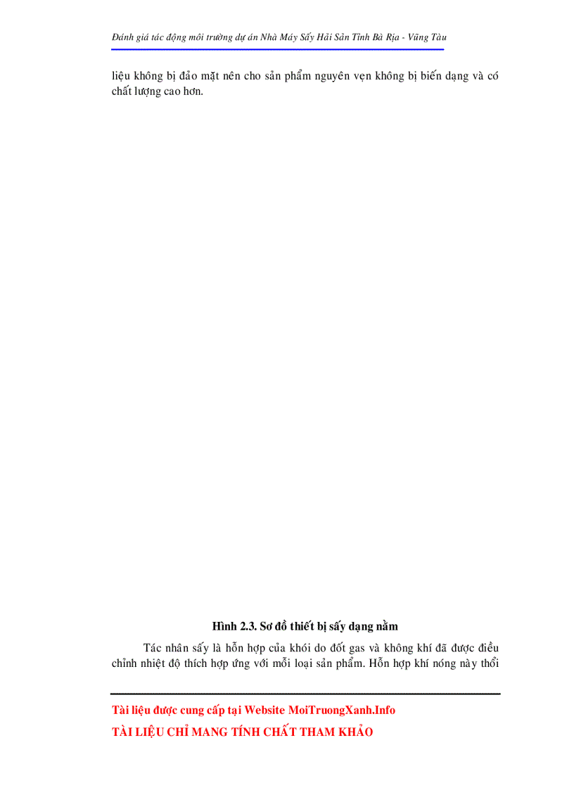 image for page Đánh giá tác động môi trường dự án nhà máy sấy hải sản tỉnh Bà Rịa Vũng Tàu