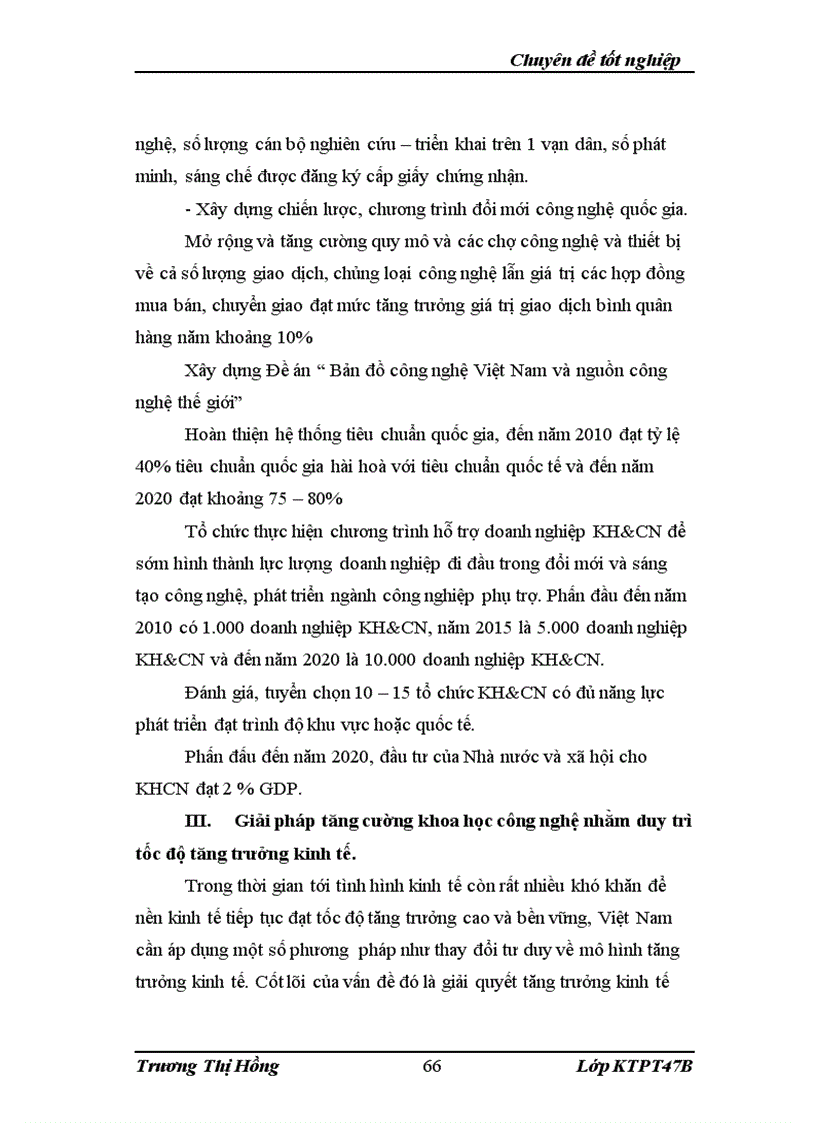 image for page Giải pháp phát triển khoa học công nghệ nhằm duy trì tốc độ tăng trưởng kinh tế Việt Nam trong bối cảnh suy thoái kinh tế toàn cầu