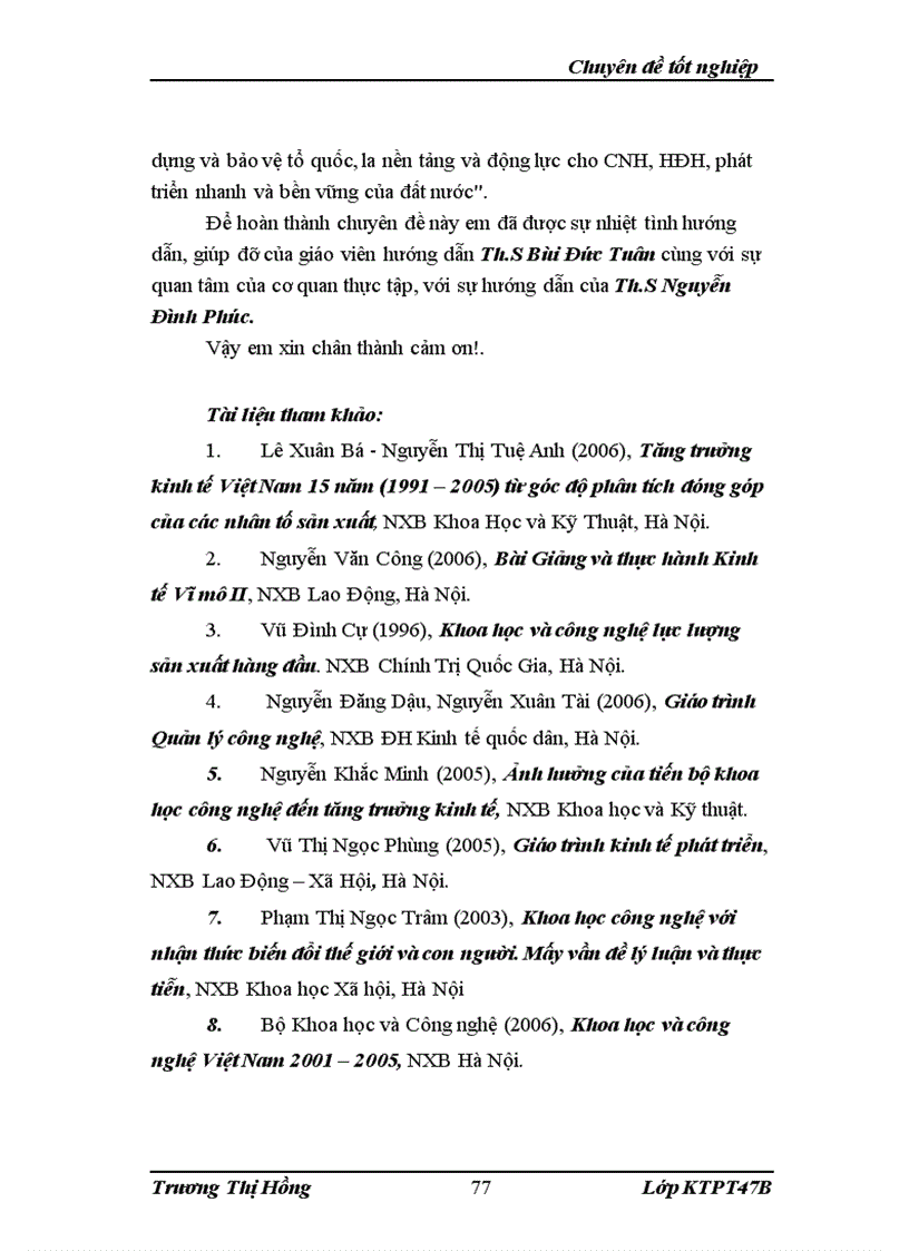 image for page Giải pháp phát triển khoa học công nghệ nhằm duy trì tốc độ tăng trưởng kinh tế Việt Nam trong bối cảnh suy thoái kinh tế toàn cầu