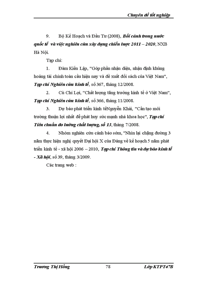 image for page Giải pháp phát triển khoa học công nghệ nhằm duy trì tốc độ tăng trưởng kinh tế Việt Nam trong bối cảnh suy thoái kinh tế toàn cầu