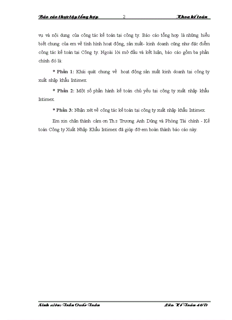 image for page Báo cáo thực tập kế toán tại công ty xuất nhập khẩu Intimex