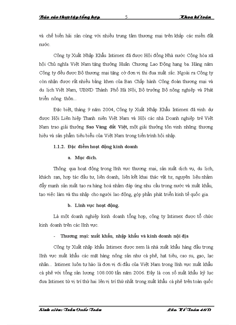 image for page Báo cáo thực tập kế toán tại công ty xuất nhập khẩu Intimex