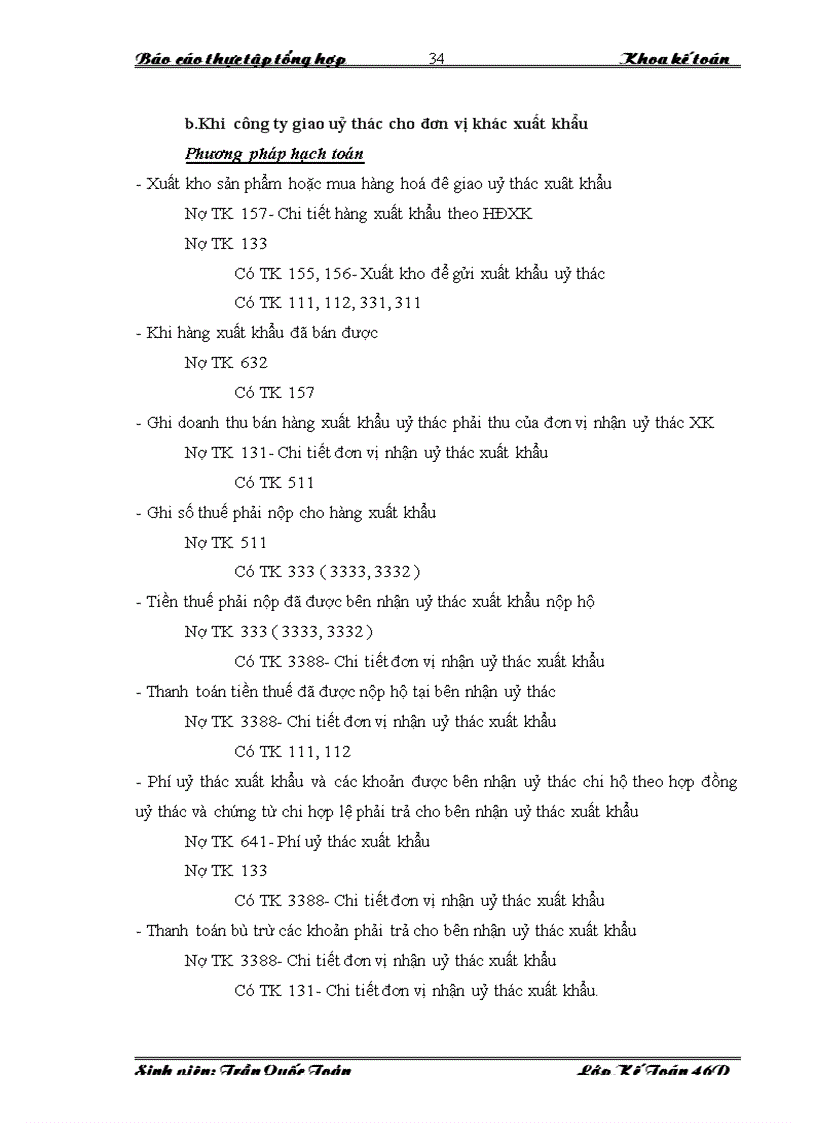 image for page Báo cáo thực tập kế toán tại công ty xuất nhập khẩu Intimex