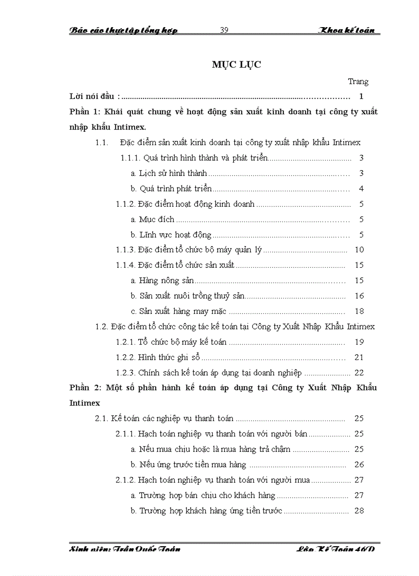 image for page Báo cáo thực tập kế toán tại công ty xuất nhập khẩu Intimex