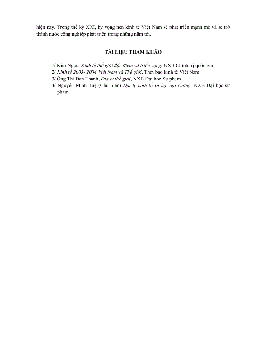 image for page Xu hướng phát triển nền kinh tế thế giới nửa đầu thế kỷ xxi