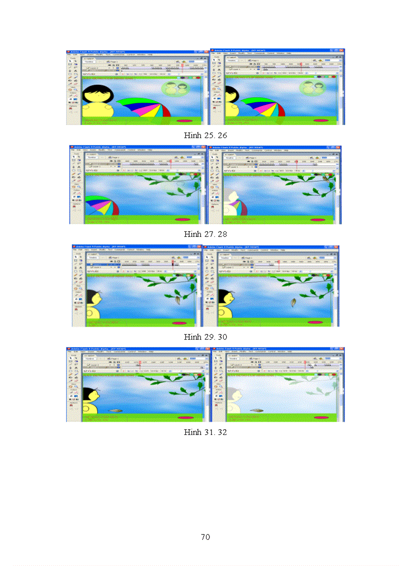 image for page Xây dựng Clip ảnh sử dụng phần mềm FLASH