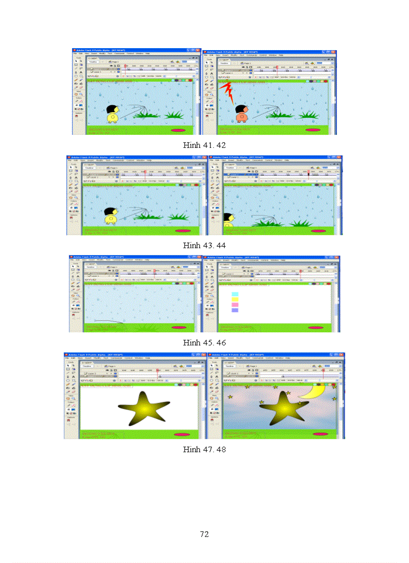 image for page Xây dựng Clip ảnh sử dụng phần mềm FLASH