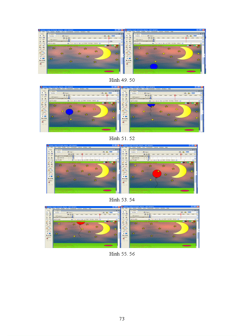 image for page Xây dựng Clip ảnh sử dụng phần mềm FLASH