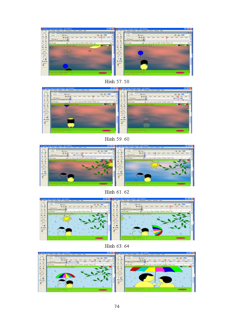 image for page Xây dựng Clip ảnh sử dụng phần mềm FLASH