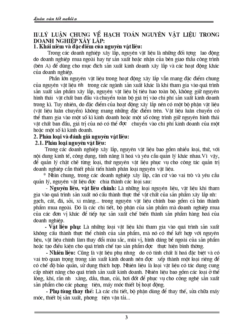 image for page Hoàn thiện công tác kế toán nguyên vật liệu tại Công ty xây dựng cấp thoát nước