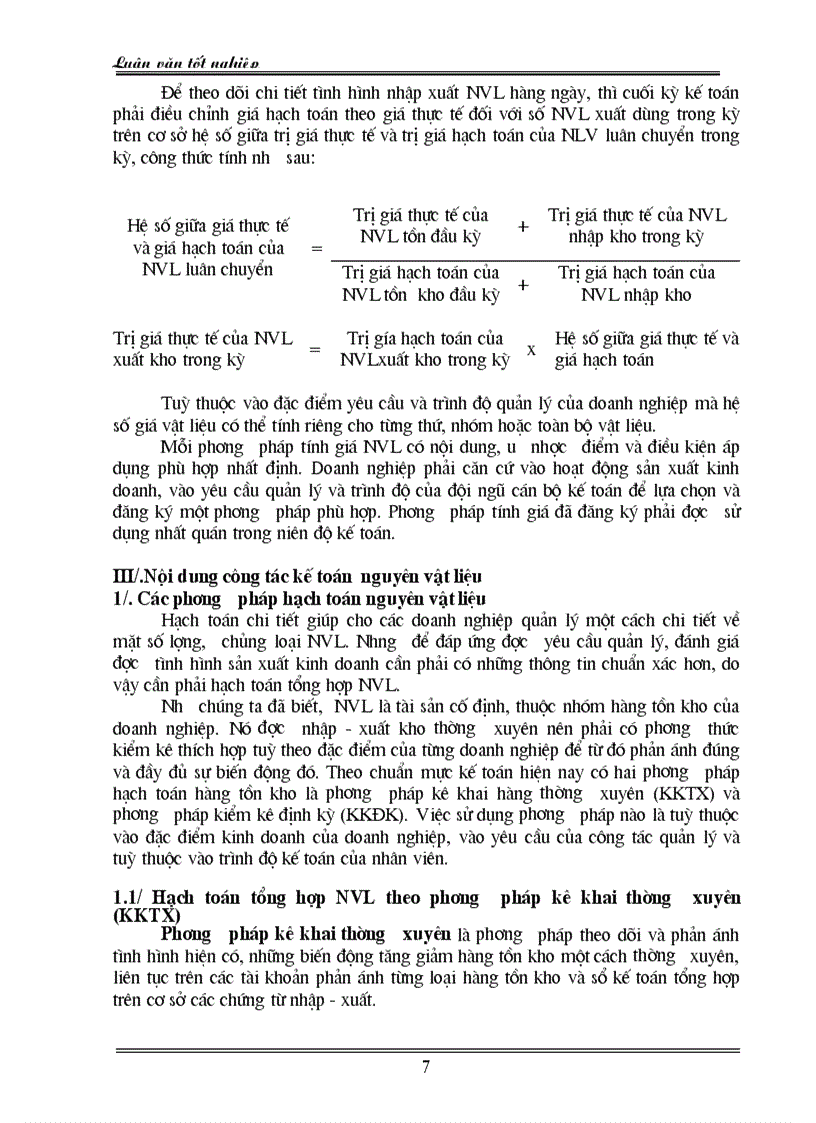 image for page Hoàn thiện công tác kế toán nguyên vật liệu tại Công ty xây dựng cấp thoát nước
