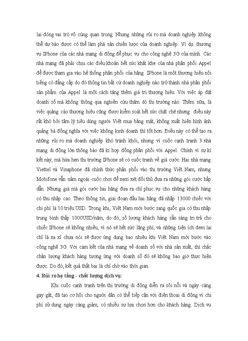 image for page Những rủi ro từ cạnh tranh trong thị trường Viễn thông Việt Nam