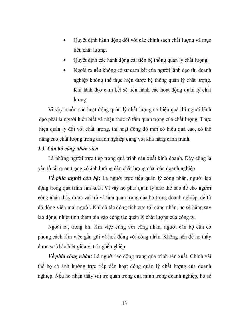 image for page Yếu tố con người trong quản lý chất lượng tại Công ty may TNHH Hoà Hưng