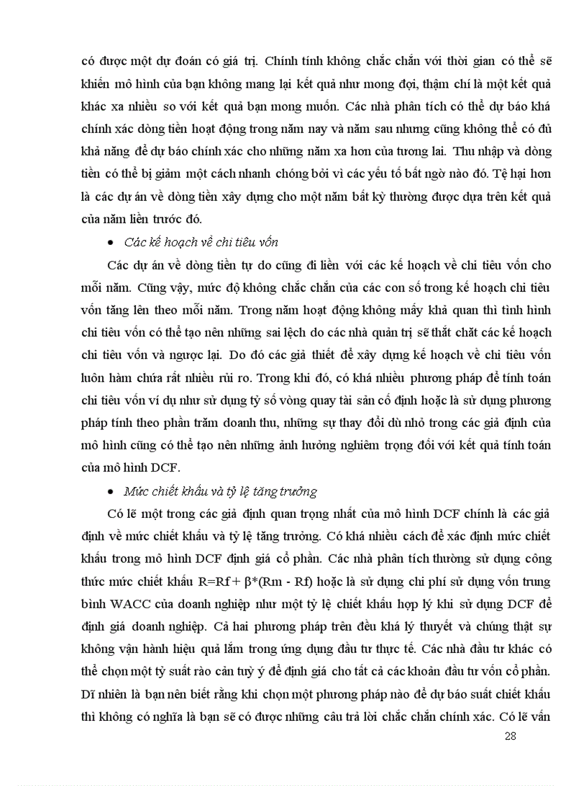 image for page Định giá cổ phiếu Mô hình chiết khấu dòng tiền