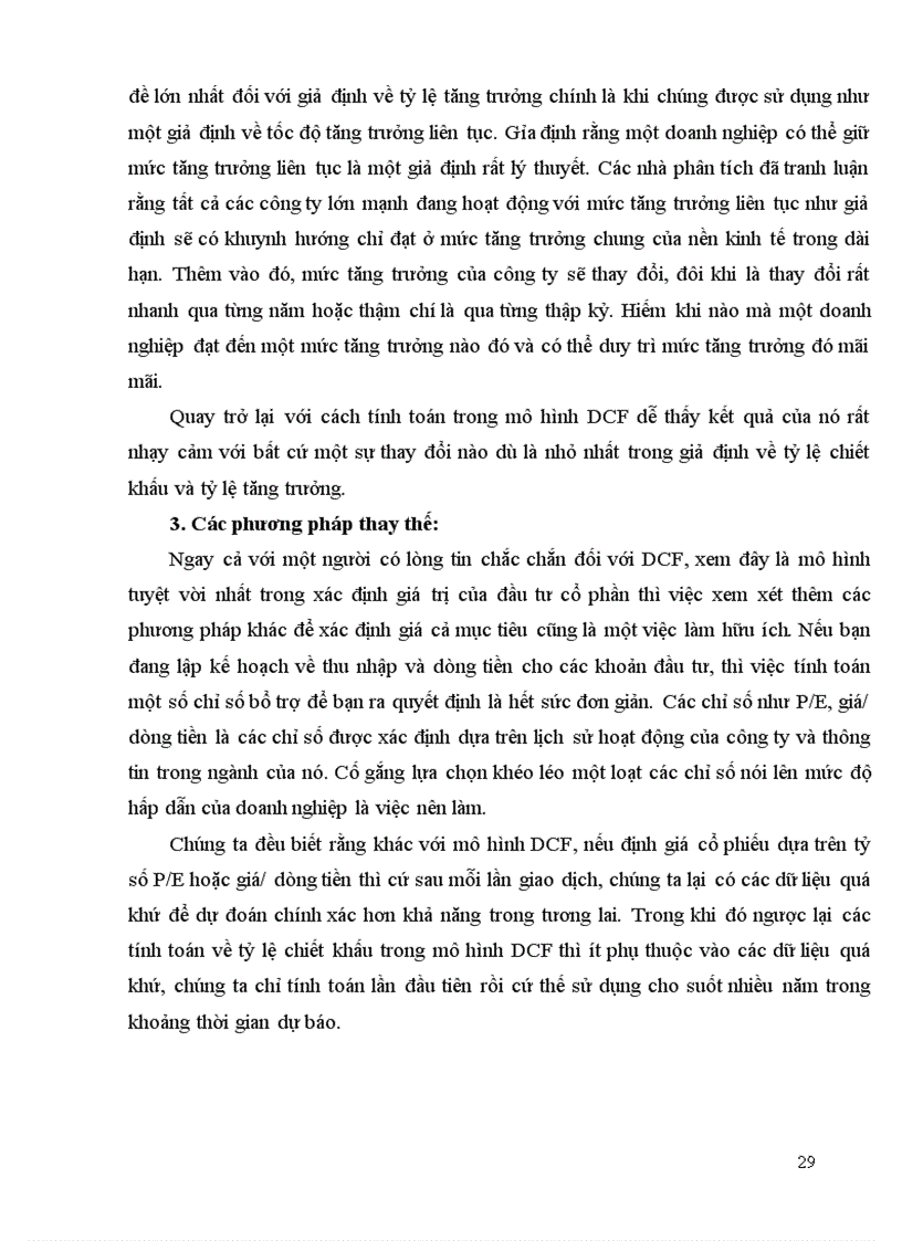 image for page Định giá cổ phiếu Mô hình chiết khấu dòng tiền