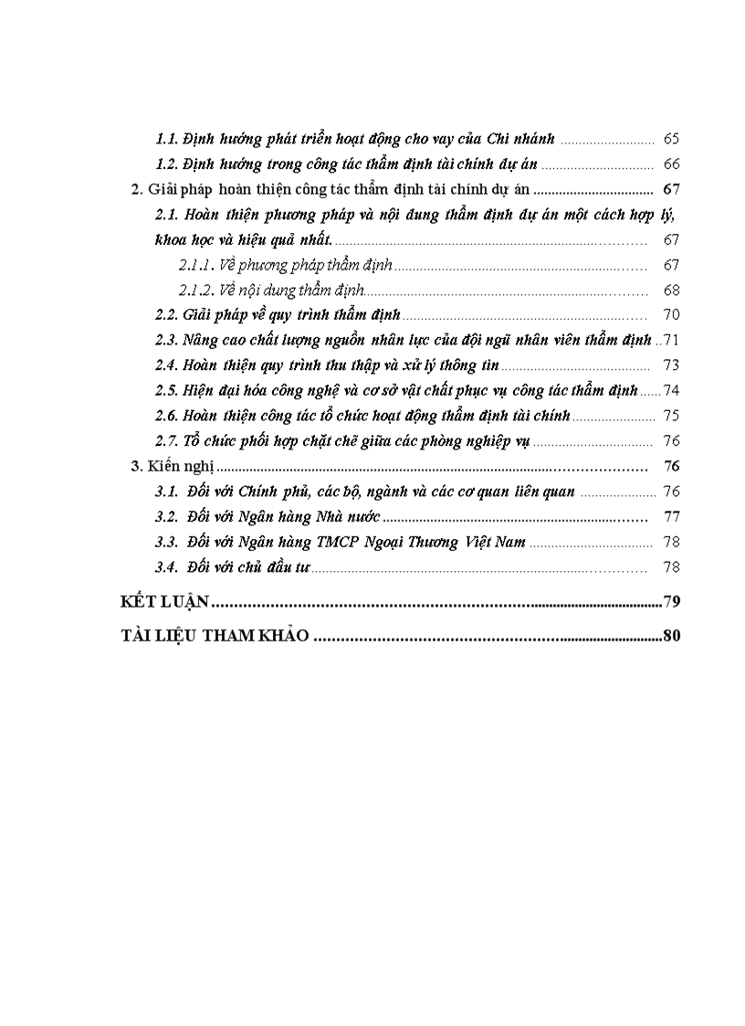 image for page Hoàn thiện công tác thẩm định tài chính dự án đầu tư vay vốn ngân hàng TMCP Ngoại Thương Việt Nam Chi nhánh Bắc Ninh