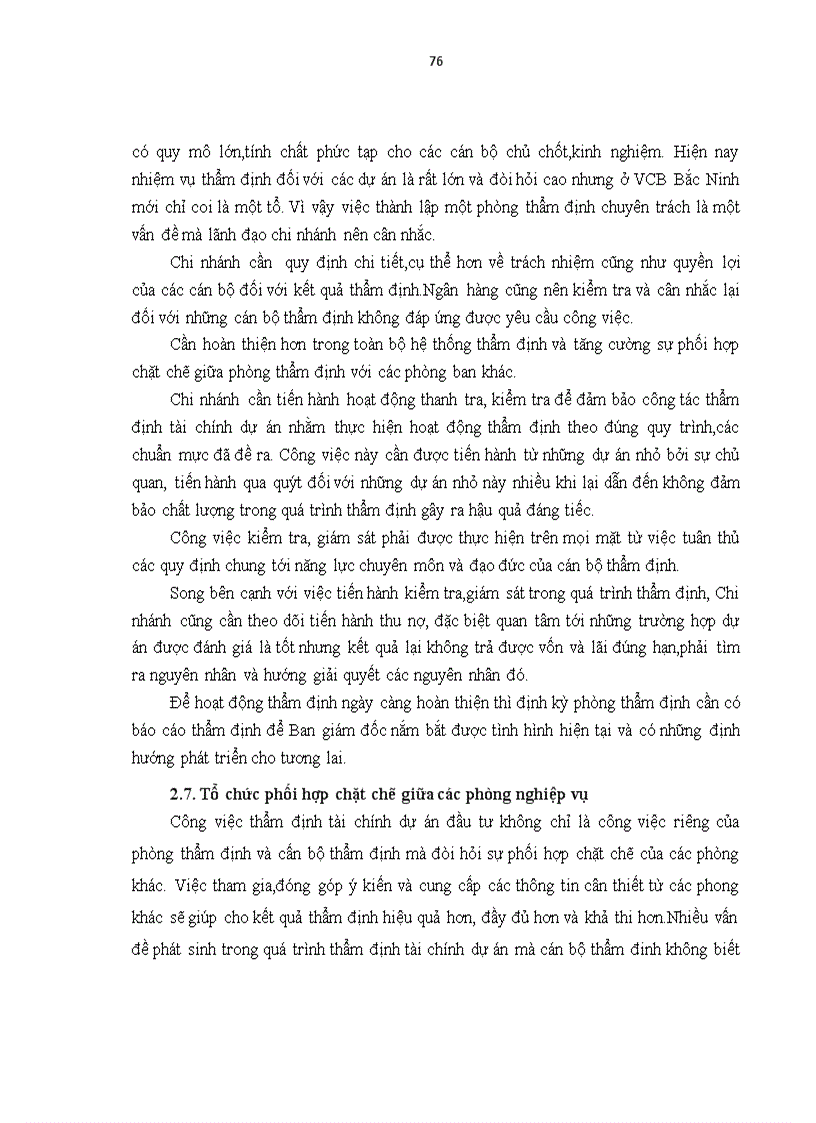 image for page Hoàn thiện công tác thẩm định tài chính dự án đầu tư vay vốn ngân hàng TMCP Ngoại Thương Việt Nam Chi nhánh Bắc Ninh