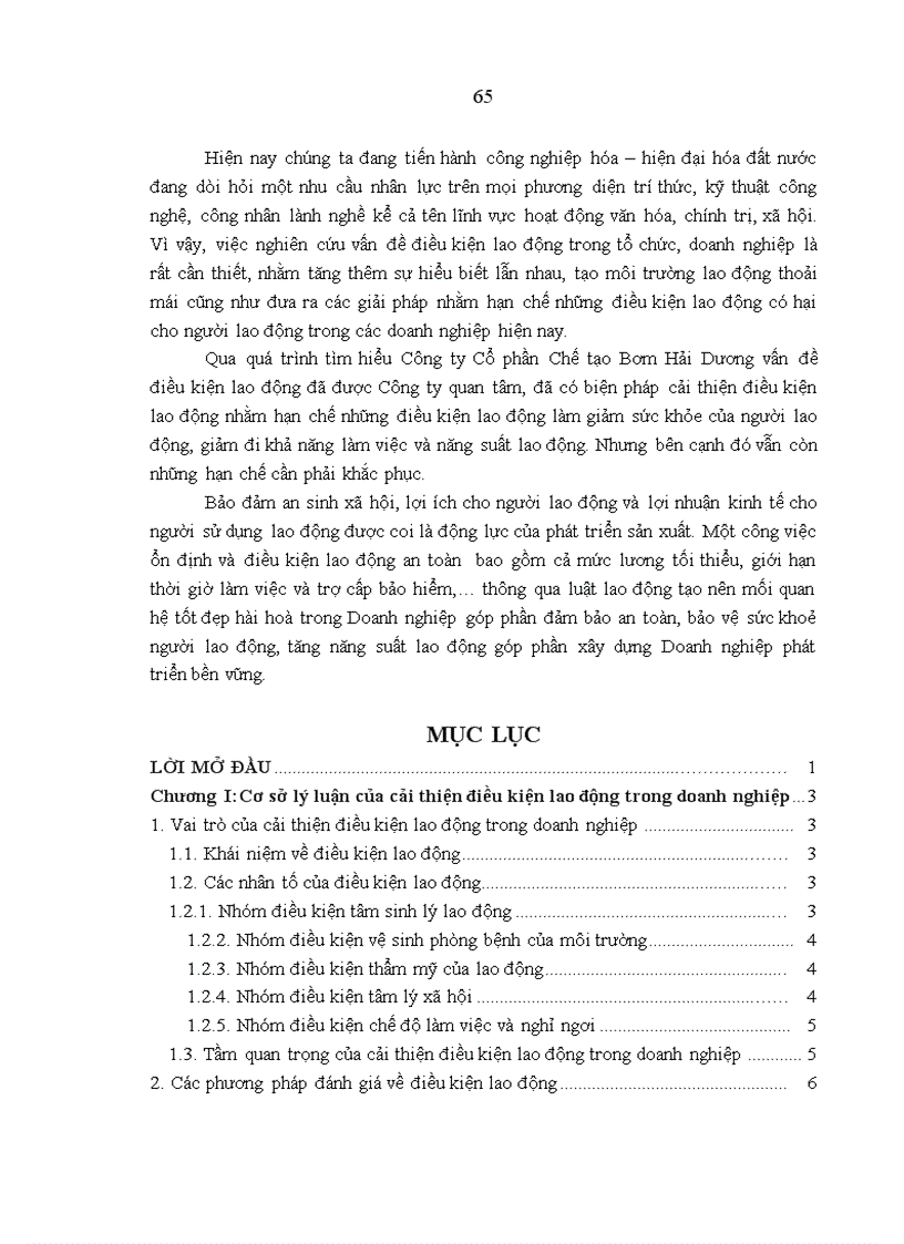 image for page Cải thiện điều kiện lao động trong Công ty Cổ phần Chế tạo Bơm Hải Dương