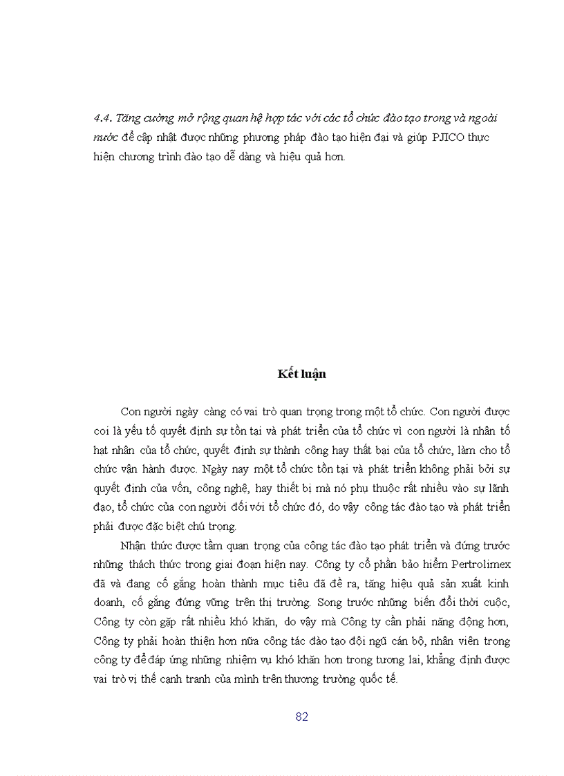 image for page Hoàn thiện công tác đào tạo và phát triển nguồn nhân lực tại Công ty cổ phần bảo hiểm Petrolimex