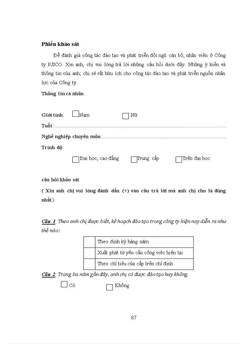 image for page Hoàn thiện công tác đào tạo và phát triển nguồn nhân lực tại Công ty cổ phần bảo hiểm Petrolimex