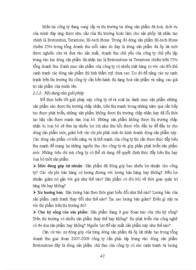 image for page Giải pháp đẩy mạnh tiêu thụ sản phẩm tại Công ty cổ phần chế tác đá Việt Nam