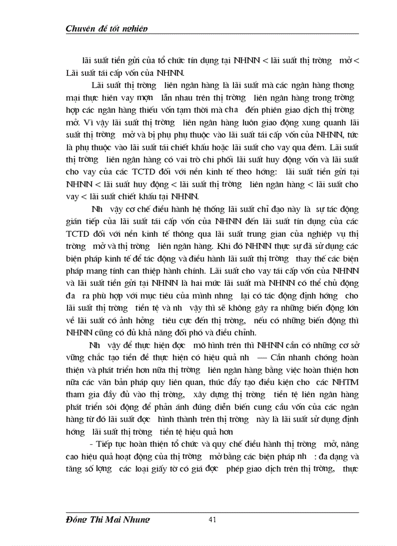 image for page Một vài suy nghĩ về cơ chế điều hành lãi suất của NHNN trong giai đoạn thực hiện cơ chế lãi suất thị trường lãi suất thoả thuận