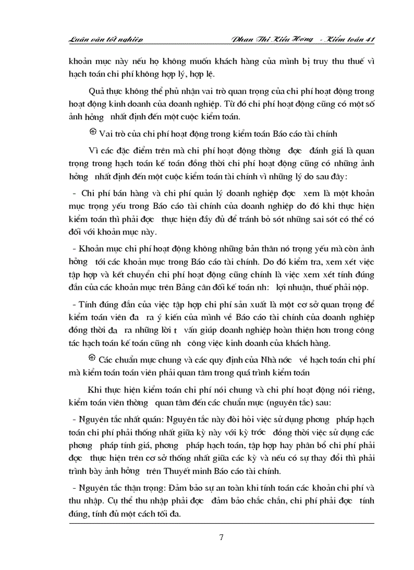 image for page Quy trình kiểm toán chi phí hoạt động trong Kiểm toán Báo cáo tài chính do Công ty dịch vụ tư vấn Tài chính Kế toán và Kiểm toán AASC thực hiện