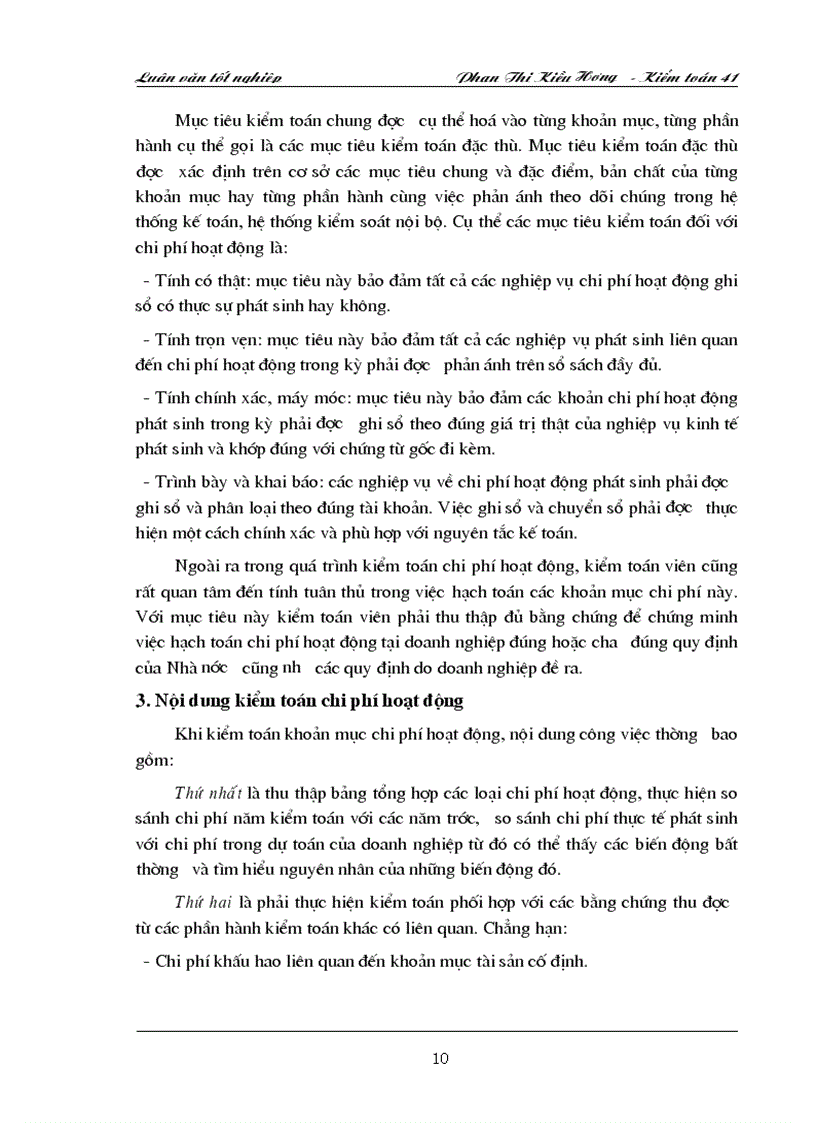 image for page Quy trình kiểm toán chi phí hoạt động trong Kiểm toán Báo cáo tài chính do Công ty dịch vụ tư vấn Tài chính Kế toán và Kiểm toán AASC thực hiện