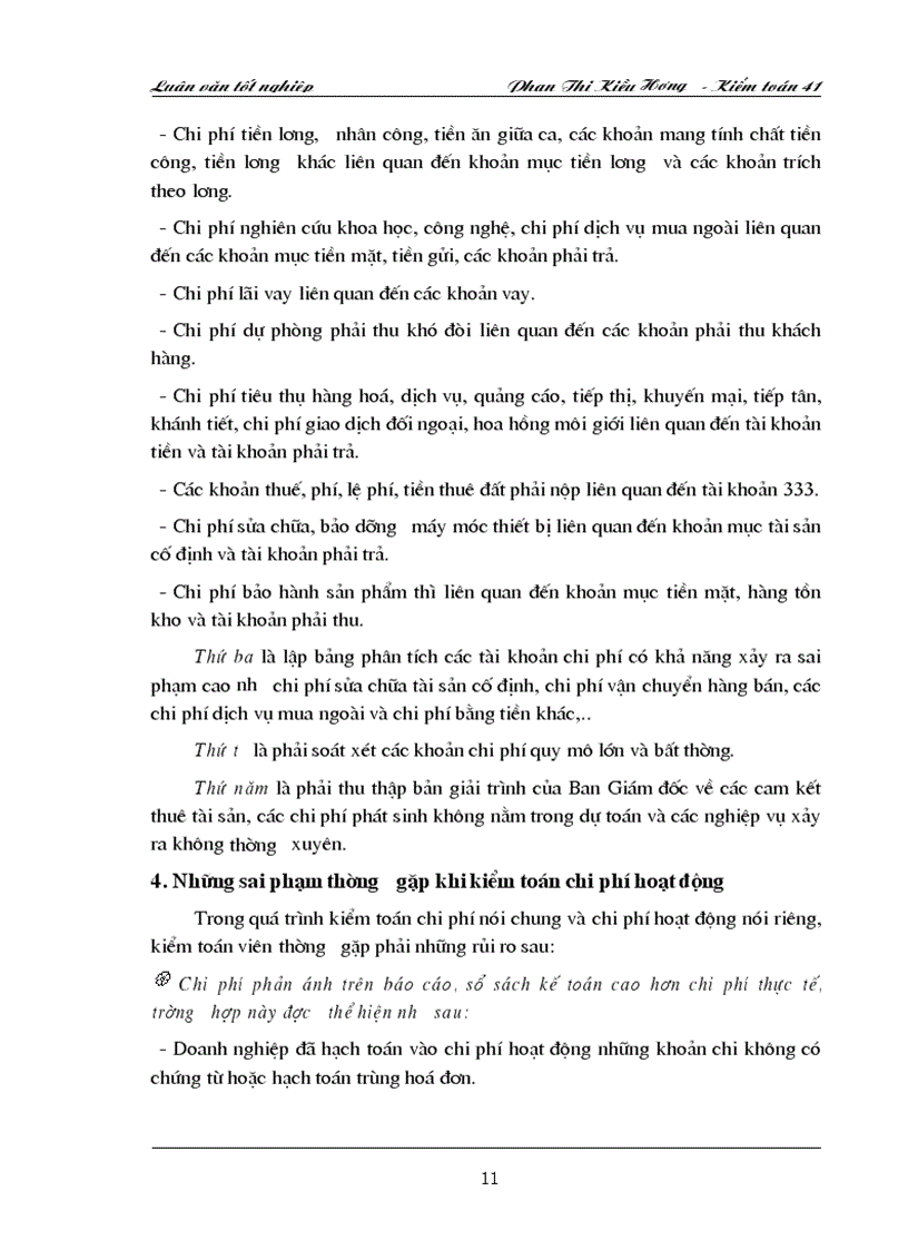 image for page Quy trình kiểm toán chi phí hoạt động trong Kiểm toán Báo cáo tài chính do Công ty dịch vụ tư vấn Tài chính Kế toán và Kiểm toán AASC thực hiện