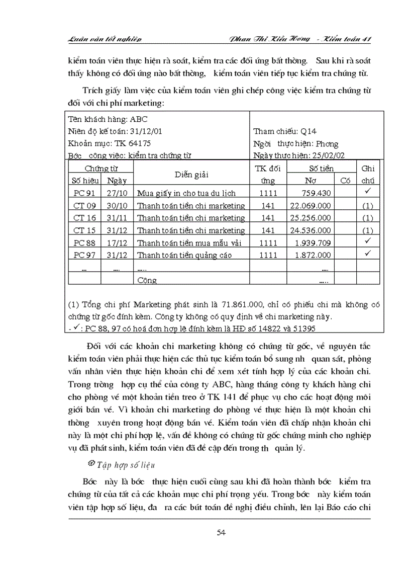 image for page Quy trình kiểm toán chi phí hoạt động trong Kiểm toán Báo cáo tài chính do Công ty dịch vụ tư vấn Tài chính Kế toán và Kiểm toán AASC thực hiện