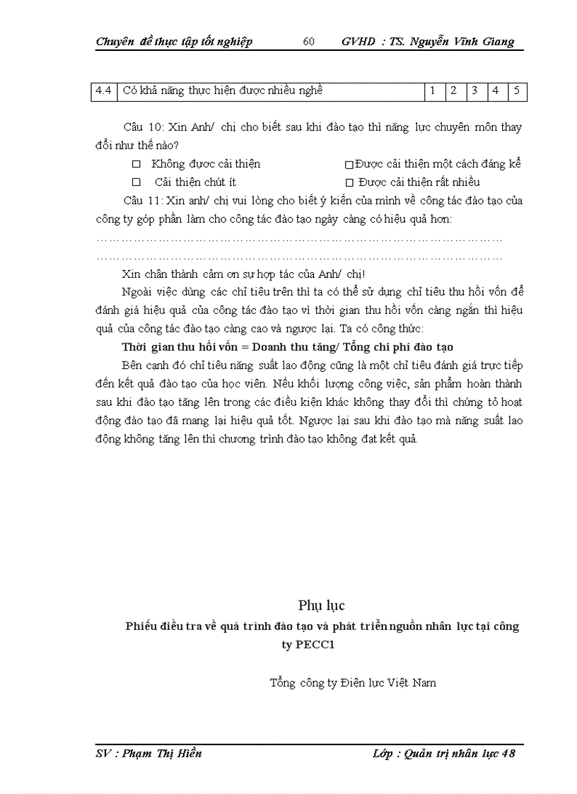 image for page Cải tiến đào tạo và phát triển nguồn nhân lực tại công ty cổ phần tư vấn xây dựng điện