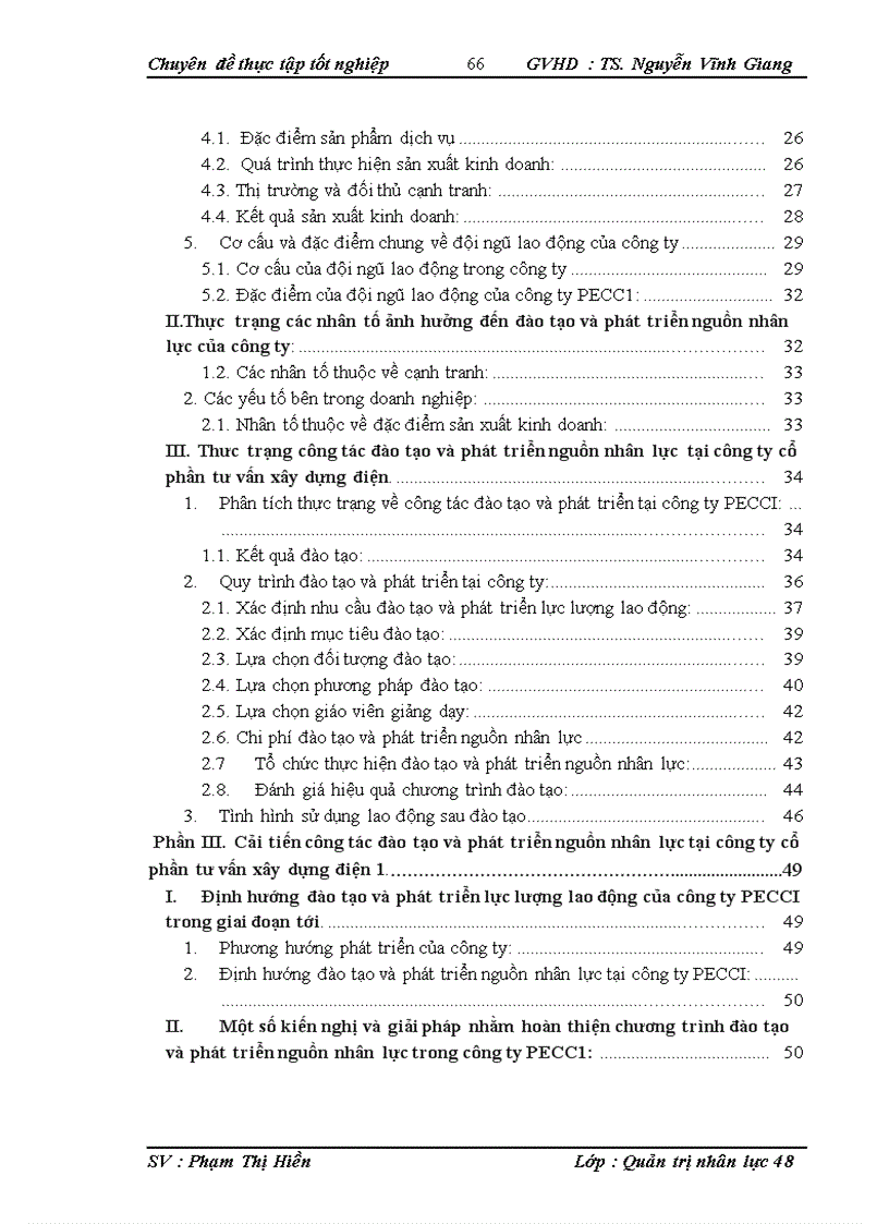 image for page Cải tiến đào tạo và phát triển nguồn nhân lực tại công ty cổ phần tư vấn xây dựng điện