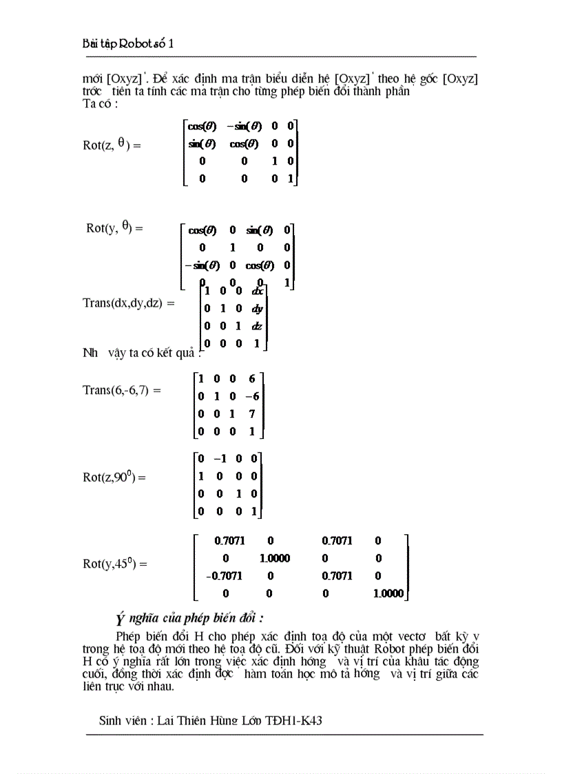 image for page Bài tập robot