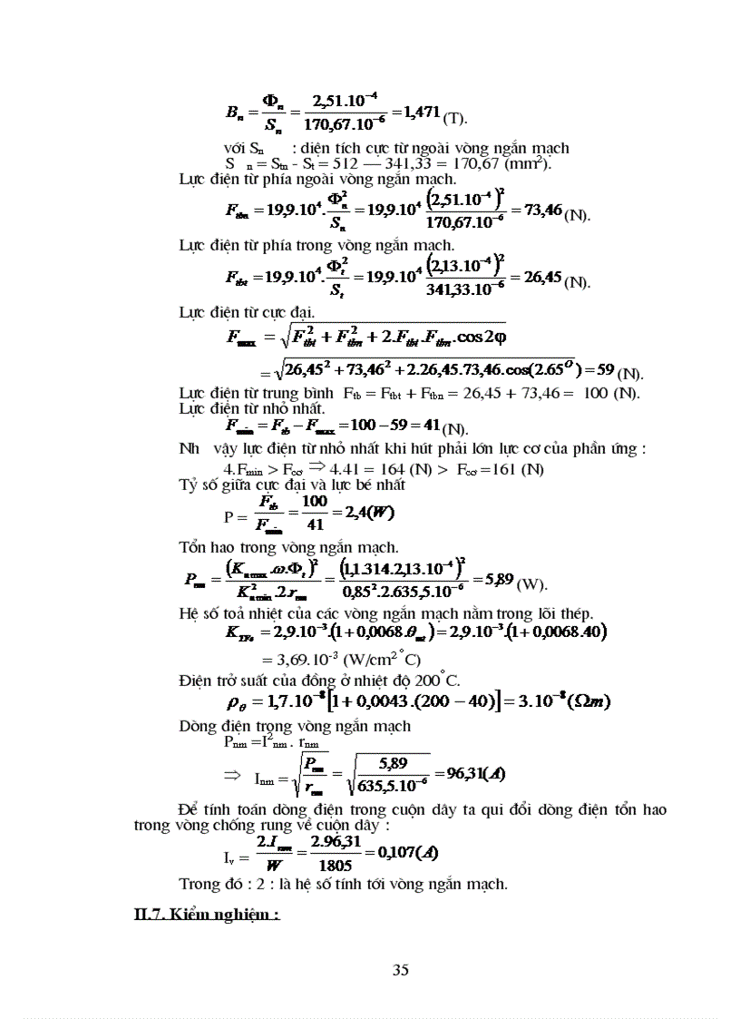 image for page Thiết kế Công tắc tơ xoay chiều 3 pha